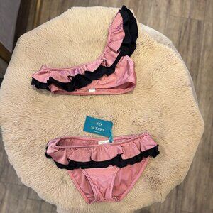 Nueces Girls Kids Bikini Nina Camelia XXS Bikini Pink
